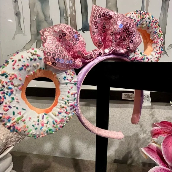 Embellished Headbands + Disney Mouse Donut Ears Bundle